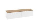 Villeroy & Boch Antao Waschtischunterschrank 1600x360x500mm L38151MT mit Beleuchtung mit Struktur FK/AP: MT/1