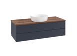 Villeroy & Boch Antao Waschtischunterschrank 1200x360x500mm L21112HG mit Beleuchtung mit Struktur FK/AP: HG/2