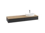Villeroy & Boch Antao Waschtischunterschrank 1600x190x500mm L16151PD mit Beleuchtung mit Struktur FK/AP: PD/1