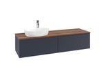 Villeroy & Boch Antao Waschtischunterschrank 1600x360x500mm K37152HG mit Struktur FK/AP: HG/2