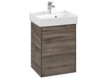 Villeroy und Boch Collaro Waschtischunterschrank C00500RK 41x54,6x34,4cm, links, Stone Oak
