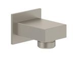 Villeroy & Boch Universal Showers Wandanschlussbogen TVC00045700064 eckig, Wandmontage, brushed nickel black