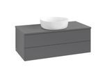 Villeroy & Boch Antao Waschtischunterschrank 1000x360x500mm L20050GK mit Beleuchtung FK/AP: GK/0