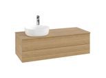 Villeroy & Boch Antao Waschtischunterschrank 1200x360x500mm K22151HN mit Struktur FK/AP: HN/1