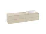 Villeroy & Boch Antao Waschtischunterschrank 1600x360x500mm L27113HJ mit Beleuchtung mit Struktur FK/AP: HJ/3