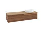 Villeroy & Boch Antao Waschtischunterschrank 1600x360x500mm L38011HM mit Beleuchtung FK/AP: HM/1
