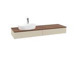 Villeroy & Boch Antao Waschtischunterschrank 1600x190x500mm L15152HJ mit Beleuchtung mit Struktur FK/AP: HJ/2