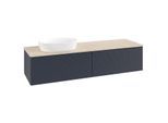 Villeroy & Boch Antao Waschtischunterschrank 1600x360x500mm L37113HG mit Beleuchtung mit Struktur FK/AP: HG/3