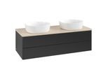 Villeroy & Boch Antao Waschtischunterschrank 1200x360x500mm L24013PD mit Beleuchtung FK/AP: PD/3