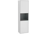Villeroy und Boch Finion Hochschrank G460HGMT 41,8x151,6cm, links, Emotion, Regal Midnight Blue Matt Lacquer, White matt lacquer