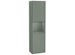 Villeroy und Boch Finion Hochschrank F470GMGM 41,8x151,6x27cm, rechts, Regal Olive Matt Lacquer, Olive Matt Lacquer