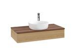 Villeroy & Boch Antao Waschtischunterschrank 1000x190x500mm L09052HN mit Beleuchtung FK/AP: HN/2