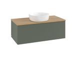 Villeroy & Boch Antao Waschtischunterschrank 1000x360x500mm L31111HL mit Beleuchtung mit Struktur FK/AP: HL/1