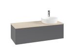 Villeroy & Boch Antao Waschtischunterschrank 1200x360x500mm L34053GK mit Beleuchtung FK/AP: GK/3