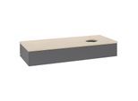 Villeroy & Boch Antao Waschtischunterschrank 1200x190x500mm L12053GK mit Beleuchtung FK/AP: GK/3