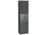 Villeroy und Boch Finion Hochschrank G470GMHG 41,8x151,6cm, rechts, Emotion, Regal Olive Matt Lacquer, Midnight Blue Matt Lacquer