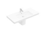 Villeroy & Boch Subway 2.0 Waschtisch 7175A0R1 100 x 47 cm, weiss Ceramicplus, mit Hahnloch