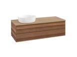 Villeroy & Boch Antao Waschtischunterschrank 1200x360x500mm L22011HM mit Beleuchtung FK/AP: HM/1