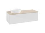 Villeroy & Boch Antao Waschtischunterschrank 1200x360x500mm L33013GF mit Beleuchtung FK/AP: GF/3