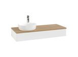 Villeroy & Boch Antao Waschtischunterschrank 1200x190x500mm L11051MT mit Beleuchtung FK/AP: MT/1