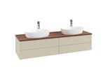Villeroy & Boch Antao Waschtischunterschrank 1600x360x500mm L28152HJ mit Beleuchtung mit Struktur FK/AP: HJ/2