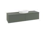 Villeroy & Boch Antao Waschtischunterschrank 1600x360x500mm K36110HL mit Struktur FK/AP: HL/0