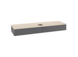 Villeroy & Boch Antao Waschtischunterschrank 1600x190x500mm K14153GK mit Struktur FK/AP: GK/3