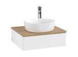 Villeroy & Boch Antao Waschtischunterschrank 600x190x500mm L07151MT mit Beleuchtung mit Struktur FK/AP: MT/1