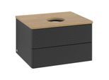 Villeroy & Boch Antao Waschtischunterschrank 600x360x500mm L18111PD mit Beleuchtung mit Struktur FK/AP: PD/1