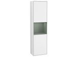 Villeroy und Boch Finion Hochschrank G470GMGF 41,8x151,6cm, rechts, Emotion, Regal Olive Matt Lacquer, Glossy white lacquer