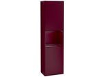 Villeroy und Boch Finion Hochschrank F460HBHB 41,8x151,6x27cm, links, Regal Peony Matt Lacquer, Peony Matt