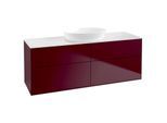 Villeroy und Boch Finion Waschtischunterschrank FA9100HB 160x60,3cm, Abdeckplatte white matt, Peony Matt
