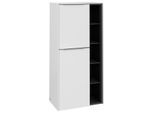 Villeroy und Boch Subway 3.0 Mittelschrank C59800VF 57,4x120x36,2cm, Schanier links/Griff Aluminium glänzend, pure white