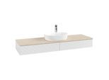 Villeroy & Boch Antao Waschtischunterschrank 1600x190x500mm L14153GF mit Beleuchtung mit Struktur FK/AP: GF/3