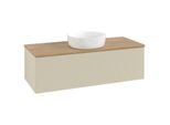 Villeroy und Boch Antao Waschtisch-Unterschrank K32111HJ 120x36x50cm, Waschbeckenplattenfarbe honey oak, silk grey matt lacquer