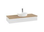 Villeroy & Boch Antao Waschtischunterschrank 1200x190x500mm L10051GF mit Beleuchtung FK/AP: GF/1