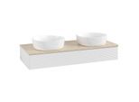 Villeroy & Boch Antao Waschtischunterschrank 1200x190x500mm L13113GF mit Beleuchtung mit Struktur FK/AP: GF/3