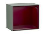 Villeroy und Boch Finion Regalmodul F580HBGM 41,8x35,6x27cm, Regal Peony Matt, Olive Matt Lacquer