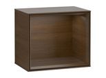 Villeroy und Boch Finion Regalmodul G580GNGN 41,8x35,6x27cm, Emotion, Regal Walnut Veneer, Walnut veneer