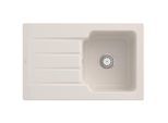 Villeroy und Boch Architectura Spüle 334001KR Crema, Ablaufgarnitur mit Handbetätigung