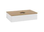 Villeroy & Boch Antao Waschtischunterschrank 800x190x500mm L08151GF mit Beleuchtung mit Struktur FK/AP: GF/1