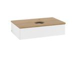 Villeroy & Boch Antao Waschtischunterschrank 800x190x500mm L08151MT mit Beleuchtung mit Struktur FK/AP: MT/1