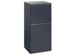 Villeroy und Boch Subway 3.0 Seitenschrank C59400VQ 40x86x36,2cm, Schanier links/Griff Aluminium glänzend, marine blue