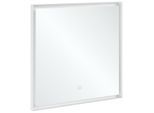 Villeroy und Boch Subway 3.0 Spiegel A4638000 Aluminiumrahmen, 80 x 75 x 4,75 cm, weiß matt