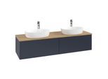 Villeroy & Boch Antao Waschtischunterschrank 1600x360x500mm L39051HG mit Beleuchtung FK/AP: HG/1