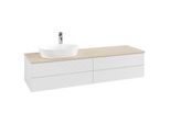 Villeroy & Boch Antao Waschtischunterschrank 1600x360x500mm L26153GF mit Beleuchtung mit Struktur FK/AP: GF/3