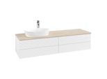 Villeroy & Boch Antao Waschtischunterschrank 1600x360x500mm L26153MT mit Beleuchtung mit Struktur FK/AP: MT/3