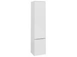 Villeroy und Boch Subway 3.0 Hochschrank C58700VE 40x171x36,2cm, Schanier rechts/Griff Aluminium glänzend, brilliant white