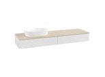 Villeroy & Boch Antao Waschtischunterschrank 1600x190x500mm L15113GF mit Beleuchtung mit Struktur FK/AP: GF/3