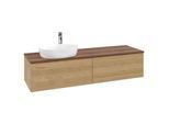 Villeroy & Boch Antao Waschtischunterschrank 1600x360x500mm L37052HN mit Beleuchtung FK/AP: HN/2